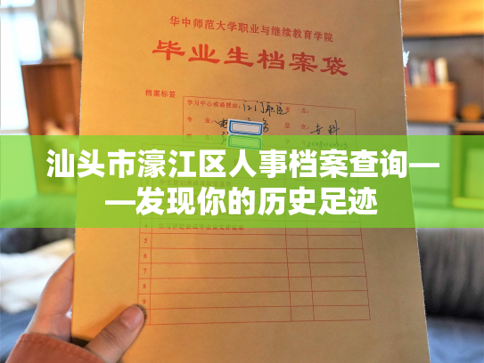 汕头市濠江区人事档案查询——发现你的历史足迹
