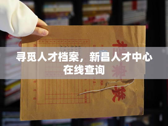 寻觅人才档案，新昌人才中心在线查询