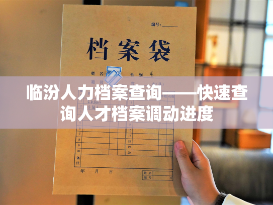 临汾人力档案查询——快速查询人才档案调动进度