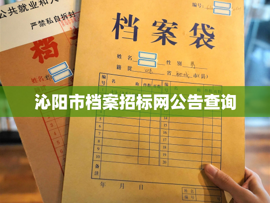 沁阳市档案招标网公告查询