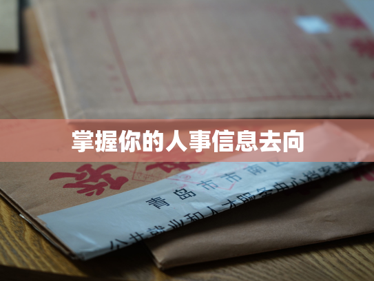 掌握你的人事信息去向