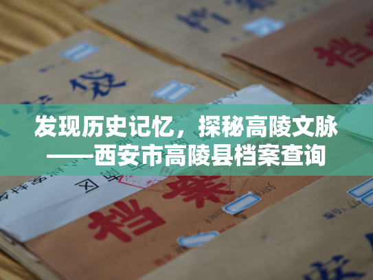 发现历史记忆，探秘高陵文脉——西安市高陵县档案查询