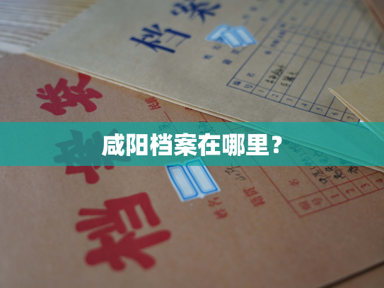 咸阳档案在哪里？