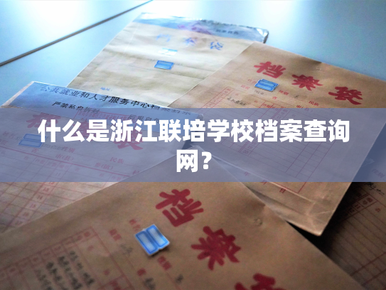 什么是浙江联培学校档案查询网？