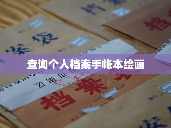 查询个人档案手帐本绘画