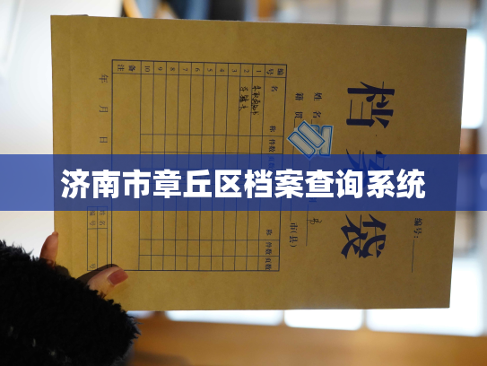 济南市章丘区档案查询系统