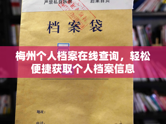 梅州个人档案在线查询，轻松便捷获取个人档案信息