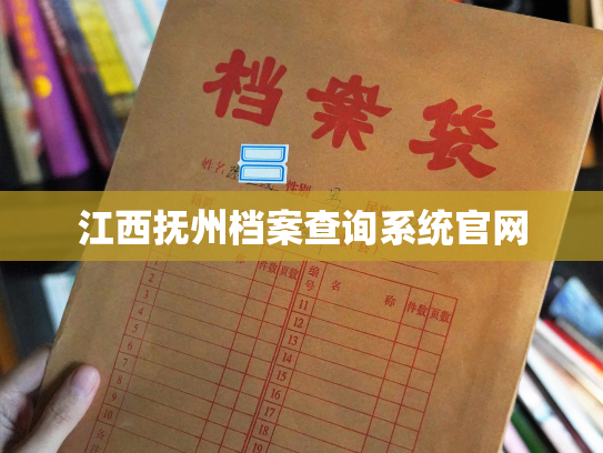 江西抚州档案查询系统官网