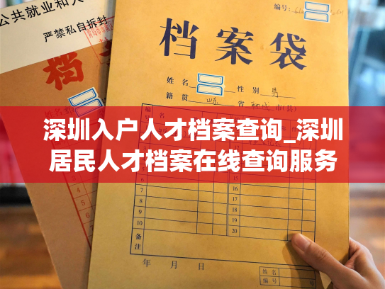 深圳入户人才档案查询_深圳居民人才档案在线查询服务
