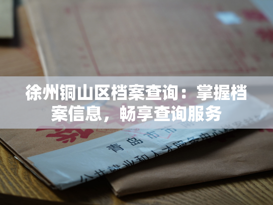 徐州铜山区档案查询：掌握档案信息，畅享查询服务