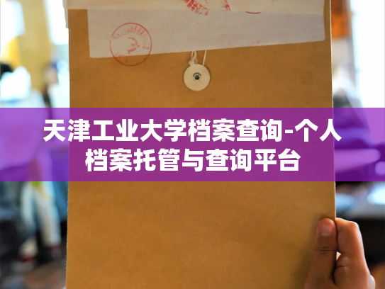 天津工业大学档案查询-个人档案托管与查询平台