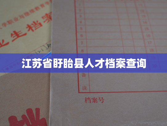 江苏省盱眙县人才档案查询
