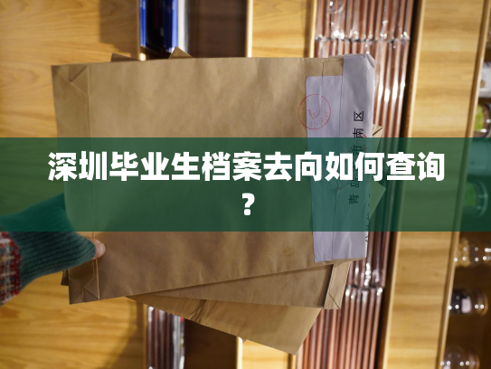 深圳毕业生档案去向如何查询？