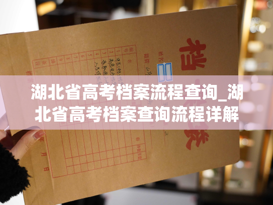 湖北省高考档案流程查询_湖北省高考档案查询流程详解