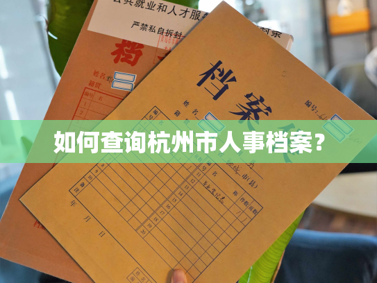 如何查询杭州市人事档案？