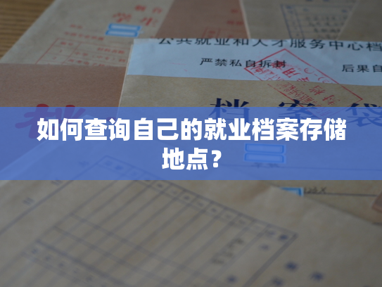 如何查询自己的就业档案存储地点？