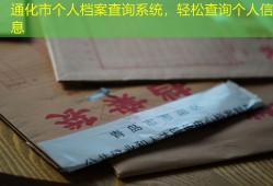 通化市个人档案查询系统，轻松查询个人信息
