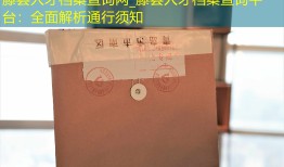 藤县人才档案查询网_藤县人才档案查询平台：全面解析通行须知