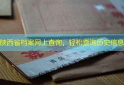 陕西省档案网上查询，轻松查询历史信息