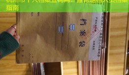 杭州市个人档案查询网：查询退档人员档案指南