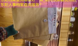 东阳档案查询哪家好一点_如何找到最优秀的东阳人事档案查询服务？