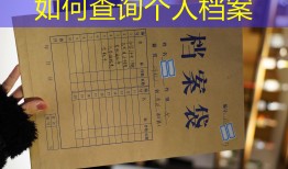 如何查询个人档案