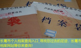 长葛市个人档案查询入口_寻找您过去的足迹，长葛市档案网站等你来查询！