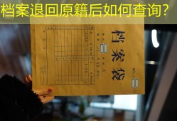 档案退回原籍后如何查询？