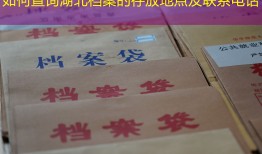 如何查询湖北档案的存放地点及联系电话