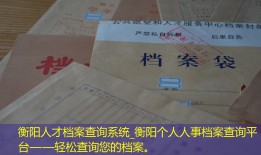 衡阳人才档案查询系统_衡阳个人人事档案查询平台——轻松查询您的档案。