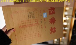 为什么我的个人档案找不到或查询不了？