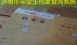 济南市毕业生档案查询系统