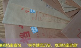 靖西档案查询，“探寻靖西历史，发现档案珍藏”