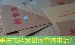 重庆市档案如何查询电话？