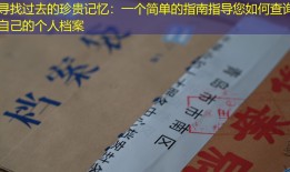 寻找过去的珍贵记忆：一个简单的指南指导您如何查询自己的个人档案