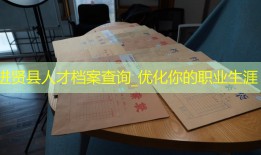 进贤县人才档案查询_优化你的职业生涯