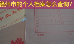 赣州市的个人档案怎么查询？