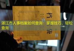 湛江市人事档案如何查询：掌握技巧，轻松查询