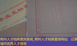 荆州人才档案查询系统_荆州人才档案查询网站：记录城市优秀人才信息