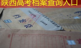 陕西高考档案查询入口