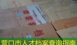 营口市人才档案查询指南