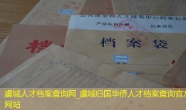 虞城人才档案查询网_虞城归国华侨人才档案查询官方网站