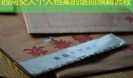 西南交大个人档案的退回原籍流程