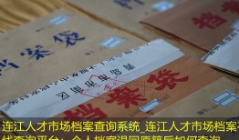 连江人才市场档案查询系统_连江人才市场档案在线查询平台：个人档案退回原籍后如何查询