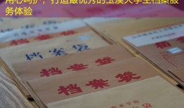用心呵护，打造最优秀的玉溪大学生档案服务体验