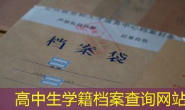 高中生学籍档案查询网站