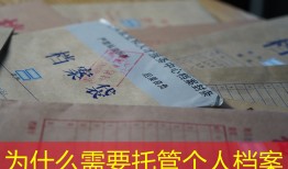 为什么需要托管个人档案