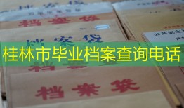 桂林市毕业档案查询电话