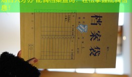 烟台人才办 配偶档案查询：轻松掌握配偶信息！