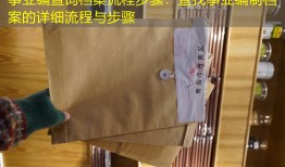 事业编查询档案流程步骤：查找事业编制档案的详细流程与步骤